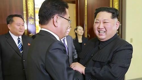 金正恩接見南韓特使　招牌燦笑4小時