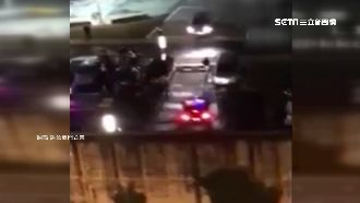 大膽警所外10米鬧事　砍人後鳥獸散