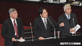 行政院長賴清德備詢。 圖／記者林敬旻攝