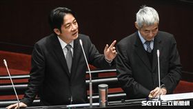 行政院長賴清德、交通部長賀陳旦。 圖／記者林敬旻攝