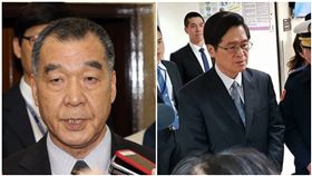 退輔會主委邱國正、國防部長嚴德發
合成圖／中央社