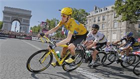 ▲英國自由車名將Bradley Wiggins（前）。（圖／美聯社／達志影像）