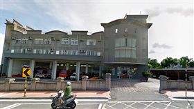 台中市消防局沙鹿分隊外觀（翻攝自Google Map）