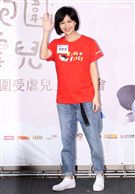 正懷第二胎身孕的孫燕姿首次參與國內守護兒童公益活動。（記者邱榮吉/攝影）