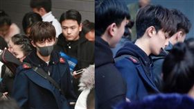  吳磊，北京電影學院藝考複試。（合成圖／翻攝自微博）