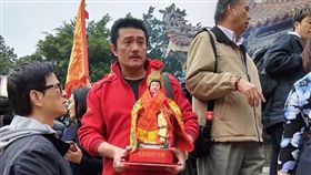 李㼈率領眾多明星前往湄洲迎請天上聖母媽祖。（圖／翻攝自臉書）