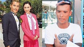 張柏芝,弟弟張豪龍/翻攝自微博