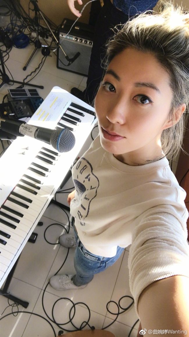 曲婉婷傳出拖欠暖氣費。(圖/翻攝自曲婉婷 微博)