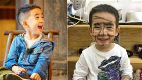 「小小春」Jasper。(合成圖／翻攝自微博)