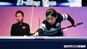 ▲台灣撞球女將謝喻雯。（圖／記者蔡宜瑾攝影）