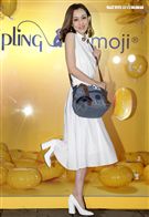 時尚媽咪范瑋琪變身表情后，挑戰秒速變臉即興演繹超潮。（記者邱榮吉/攝影）