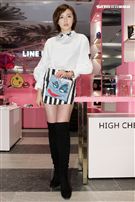 王瞳少女心大發出席童話系時尚風潮、糖果王國開幕趴。（記者邱榮吉/攝影）