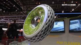 輪胎大廠創「氧氣輪胎」抗霧霾　內藏苔蘚可吸碳排氧