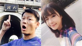 李佳穎,于中中（圖／翻攝自臉書、微博）