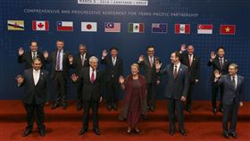 11個亞太國家今天簽署瘦身版的跨太平洋夥伴協定（TPP）／（圖／美聯社／達志影像）