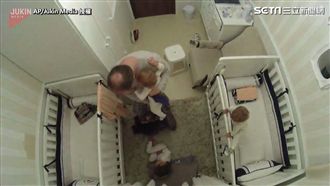 超級奶爸神反應　拯救孩子摔下床