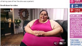 美國,加州,性侵,舅舅,暴肥,暴飲暴食,家人,身材,求助,陰影,女孩
http://www.dailymail.co.uk/femail/article-4110786/I-feel-disgusted-not-feel-670LB-woman-admits-fears-doting-husband-turned-carer-leave-t-romantic-him.html