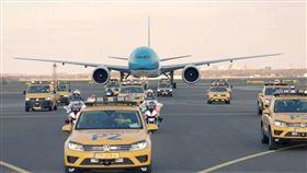 ▲荷蘭皇家航空迎接冬奧英雄專機影片。（圖／截取自影片）