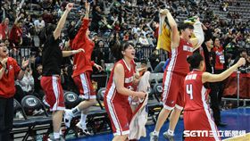 HBL女子季軍戰永仁高中vs滬江高中。 圖／記者林敬旻攝