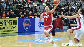 HBL女子季軍戰永仁高中vs滬江高中，蘇嘉嫻。 圖／記者林敬旻攝
