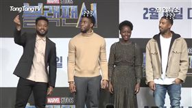 黑豹,查德威克鮑斯曼,麥可B喬丹,露琵塔尼詠歐,瑞恩庫格勒(圖/翻攝自微博)