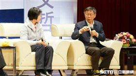 柯文哲赴新竹輔選徐欣瑩／柯爸柯媽 民眾提供