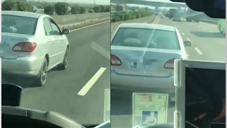 狂逼車讓人好火大　下一秒網友全拍手