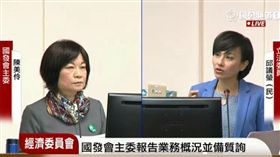 惠台政策，民進黨立委邱議瑩，國發會主委陳美伶（圖／截取轉播系統）