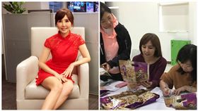 人美心也美！國軍最強發言人揪最正主播做公益　模樣美翻了
合成圖／翻攝自黃倩萍、羅紹和臉書