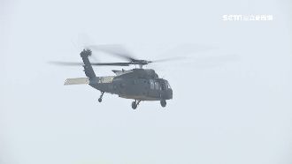 黑鷹直升機機件異常　緊降林園靶場