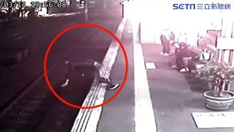 外勞喝茫滾落月台　火車剛過險釀悲劇