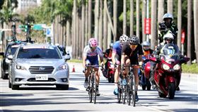 Subaru台灣意美汽車獨家贊助的「2018國際自由車環台公路大賽」。（圖／Subaru提供）