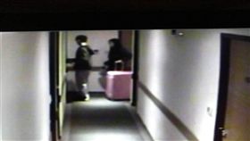 港女遭殺害棄屍　旅店監視畫面　翻攝畫面