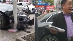 大陸,賓士,車主,囂張,全保,澎湃新聞　圖／翻攝自澎湃新聞