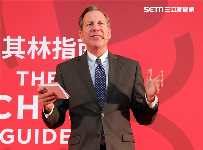 米其林指南國際總監米高艾利斯先生。（記者邱榮吉/攝影）