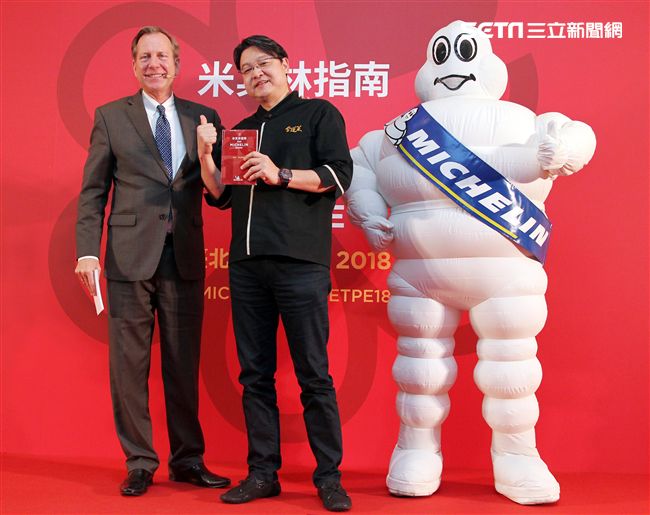 金蓬萊遵古台菜獲得米其林一星餐廳。（記者邱榮吉/攝影）