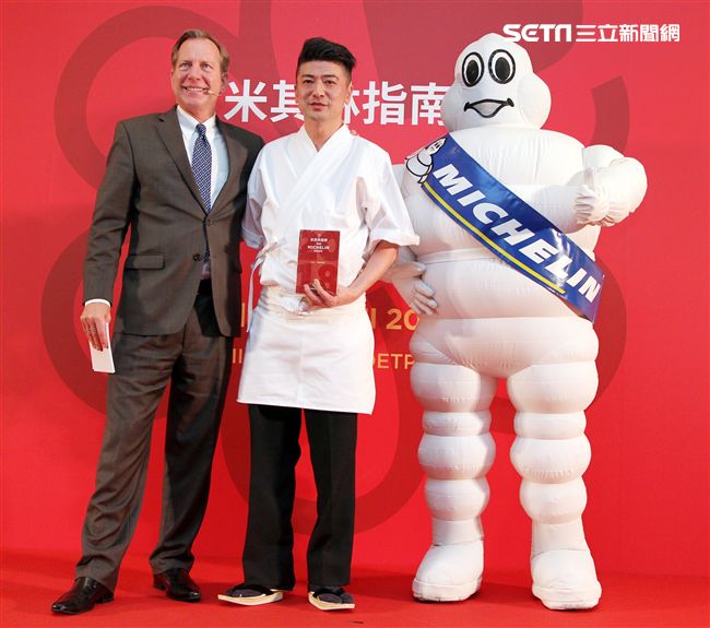 謙安和 Ken Anho 獲得米其林一星餐廳。（記者邱榮吉/攝影）