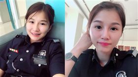 馬來西亞正妹女警撿到手機被誤當賊辱罵，讓她氣到直接把手機丟掉，要失主自己慢慢去找。（圖／翻攝臉書）