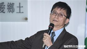 環保署副署長詹順貴赴民進黨中常會說明中央空污防治策略。 圖／記者林敬旻攝