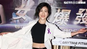 劉明湘出席女力爆發演唱會。（記者邱榮吉/攝影）