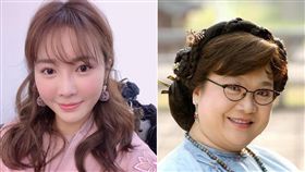 舒子晨，沈殿霞（合成圖／翻攝自臉書、微博）