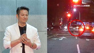 紅燈右轉、逆向　徐乃麟又開車違規