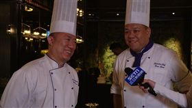 君品酒店，頤宮中餐廳，主廚陳偉強和陳泰榮（記者陳則凱攝影）