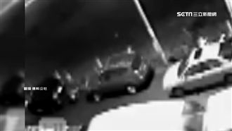 天降石塊「砸愛車」　怪客突襲就消失