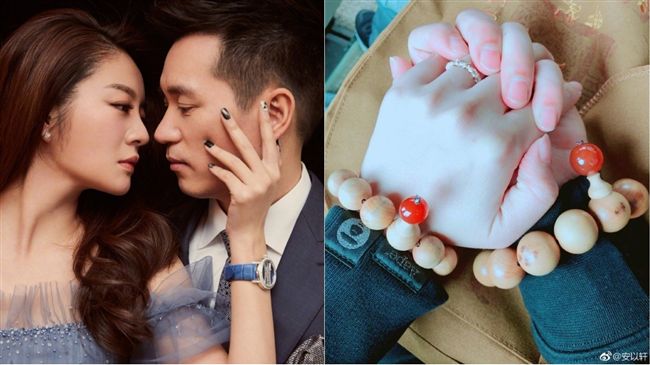 安以軒結婚1週年！緊握百億尪放閃