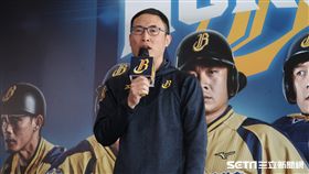 ▲中信兄弟領隊劉志威。（圖／記者王怡翔攝）