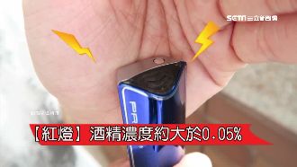 載孕妻產檢　酒駕男不服警自備酒測器