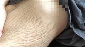 21歲​正妹一出產房就飆淚！生4胞胎肚肚變這樣…(圖/翻攝自臉書)