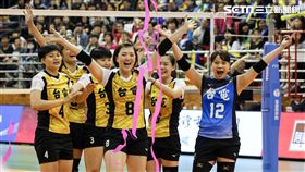 ▲企業排球聯賽、台電女排。（圖／記者蔡宜瑾攝影）