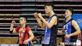 ▲台電男排、企業排球聯賽。（圖／記者蔡宜瑾攝影）